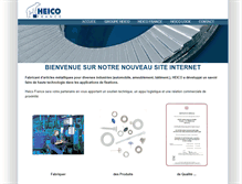 Tablet Screenshot of heico-france.com